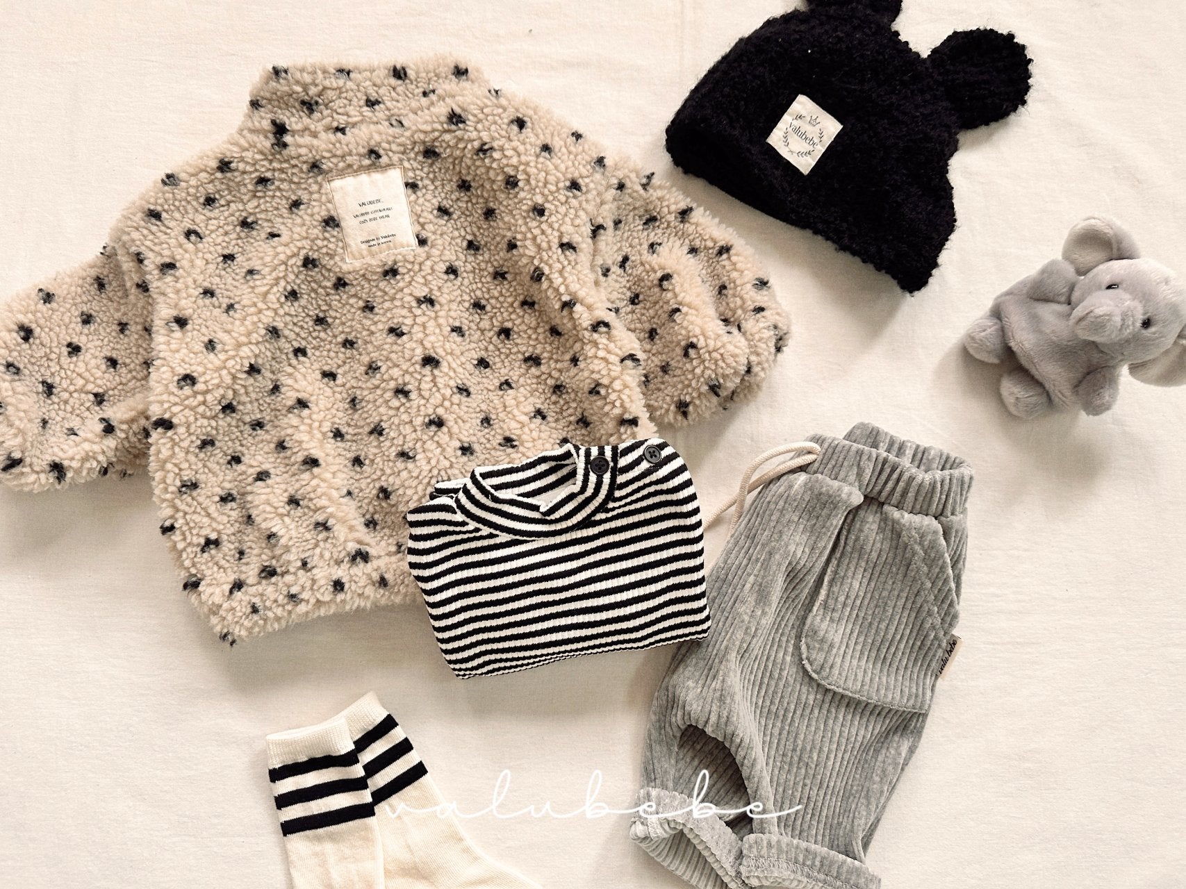 ［valubebe］Katto rib pants (baby)