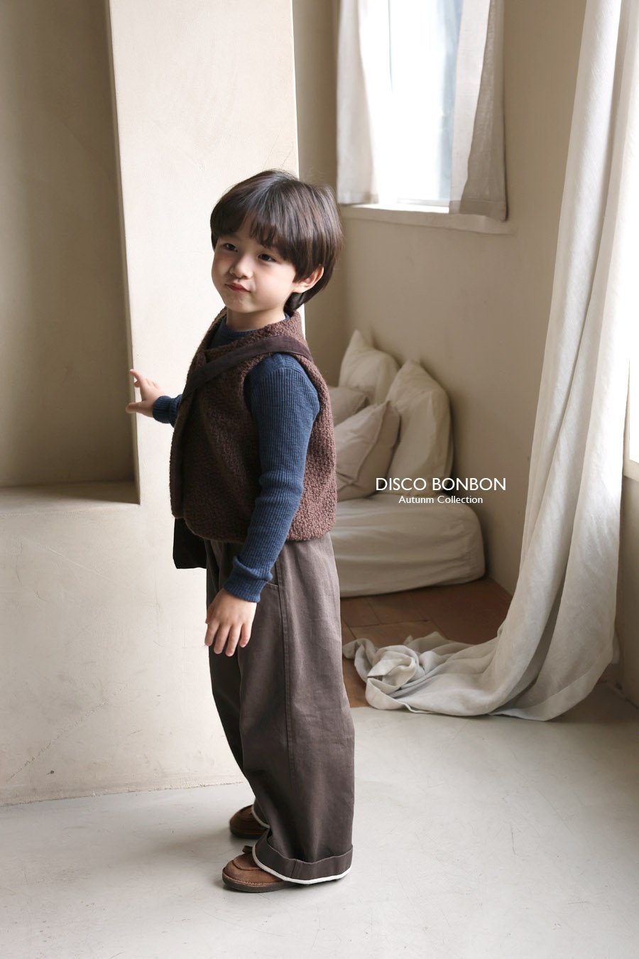 ［DISCO BONBON］Miu wool vest