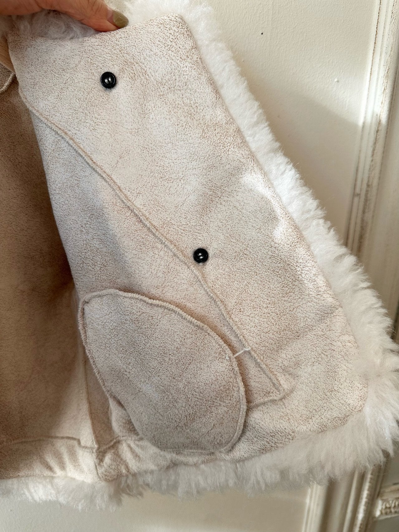 ［monbebe］Eco fur mouton jacket (kids)