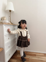 ［mimi market］Corduroy frill skirt