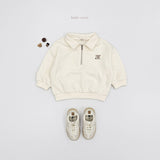 ［bebenine］Nine Zip-Up Sweatshirt