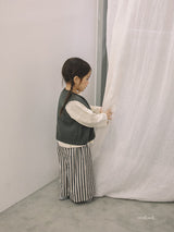 ［MELMEL］Knit vest