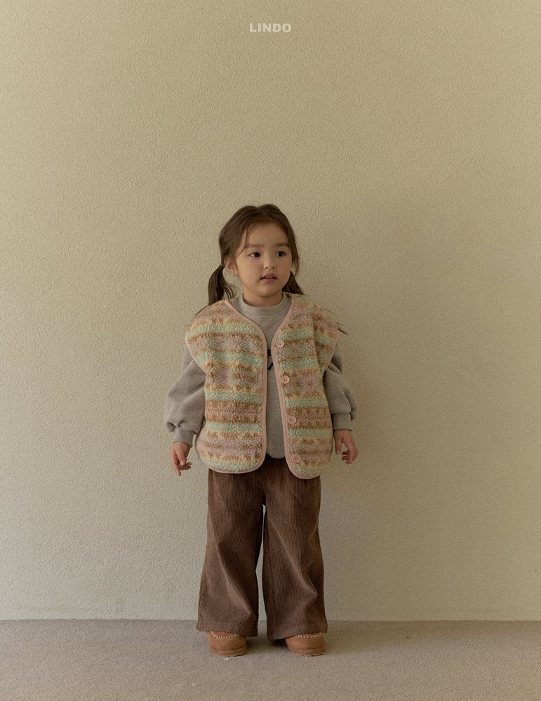 ［LINDO］Salt corduroy pants