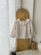 ［Mon petit bebe］Luane frill tee
