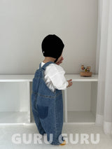 ［guru guru］Denim overalls (baby & kids)