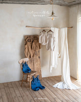 ［anggo］Cheese overall rompers