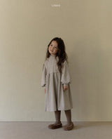 ［LINDO］Stripe turtleneck one-piece