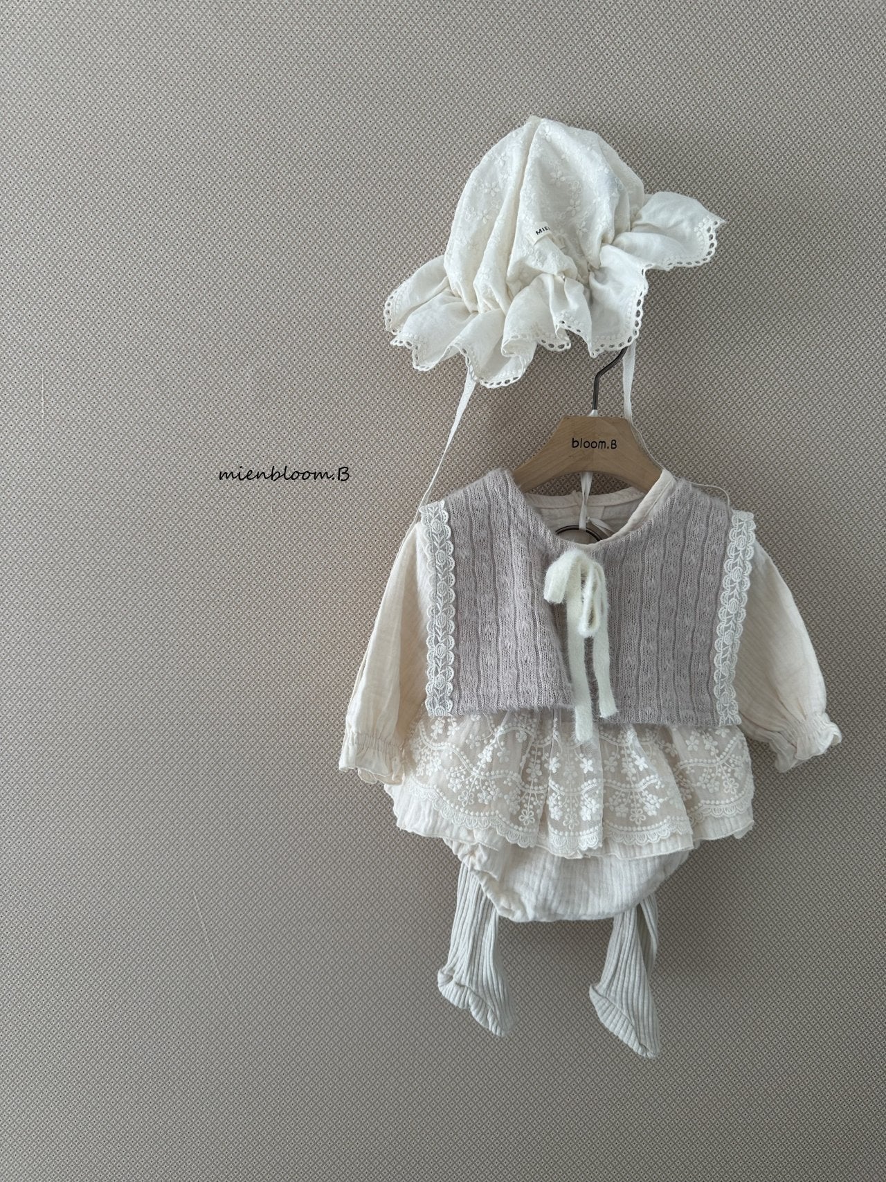 ［mienbloom.B］Lace cancan suit (baby)