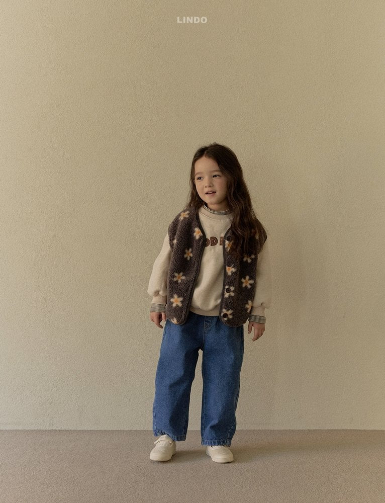 ［LINDO］Comma denim pants