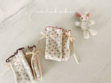 ［valubebe］Floral ribbon socks (baby)
