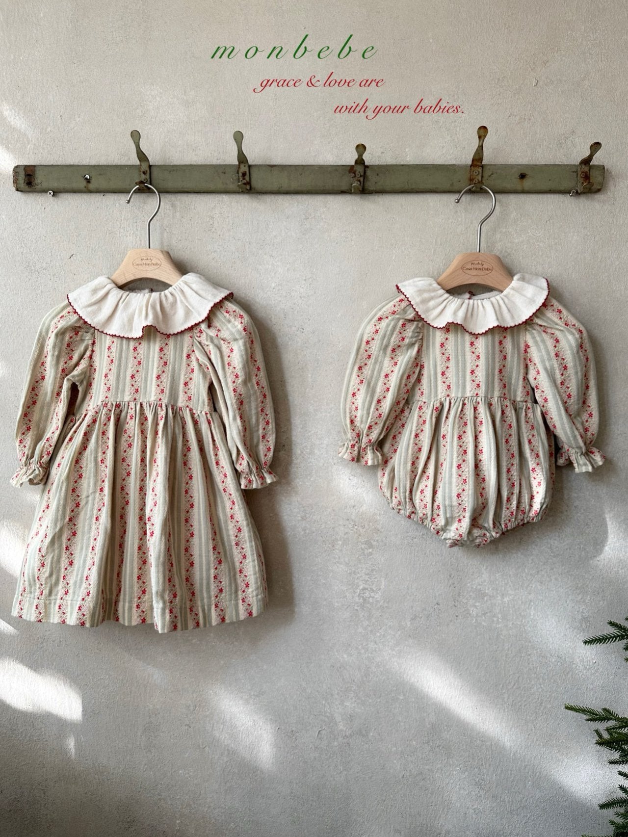 ［monbebe］Bella noel rompers