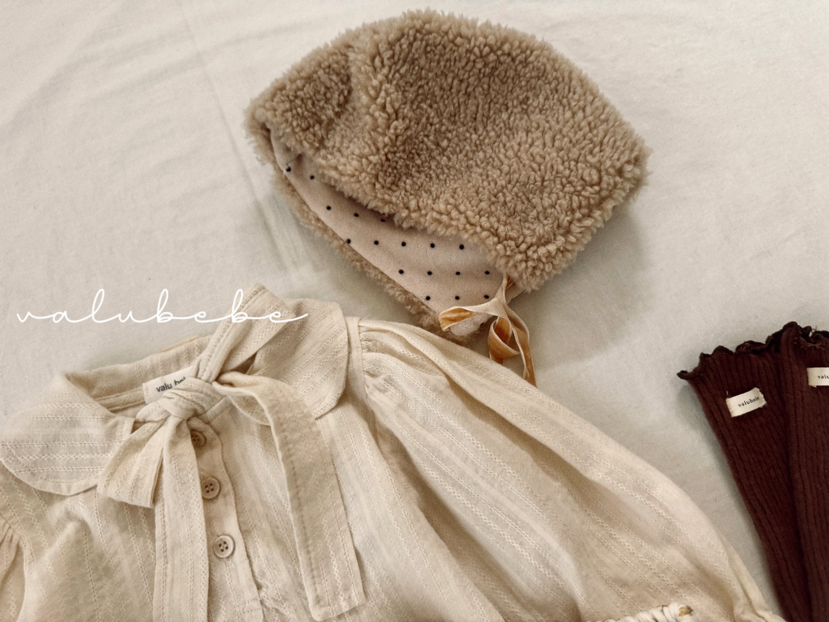 ［valubebe］Boa reversible bonnet (baby)