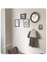 ［nunubiel］Cheese check vest