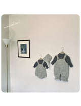 ［nunubiel］Corduroy rompers & bonnet
