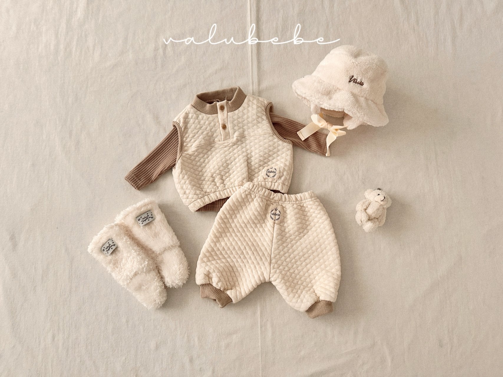 ［valubebe］Soft half neck tops (baby & kids)
