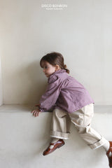 ［DISCO BONBON］Candy frill check blouse