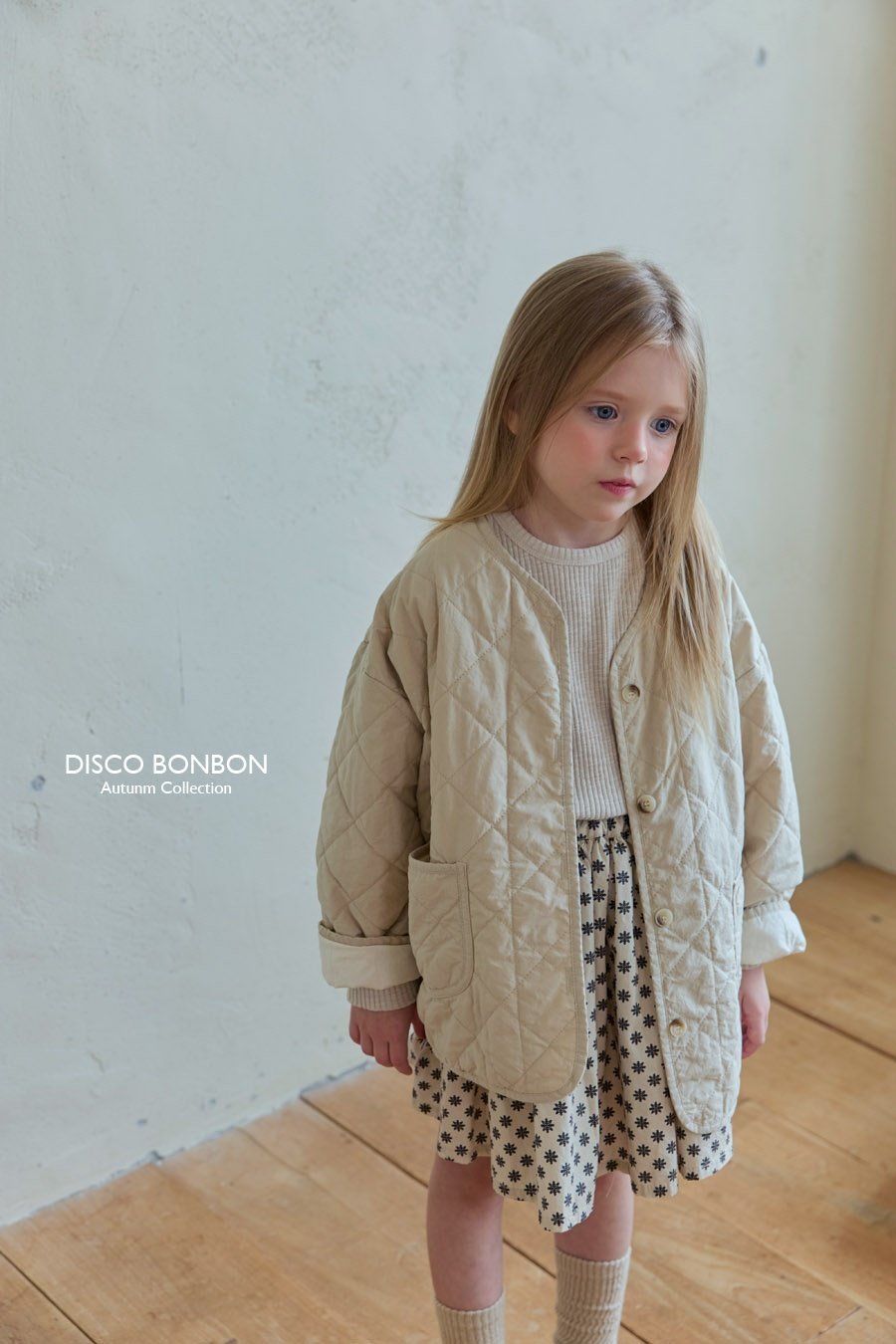 ［DISCO BONBON］Bonbon quilting jumper