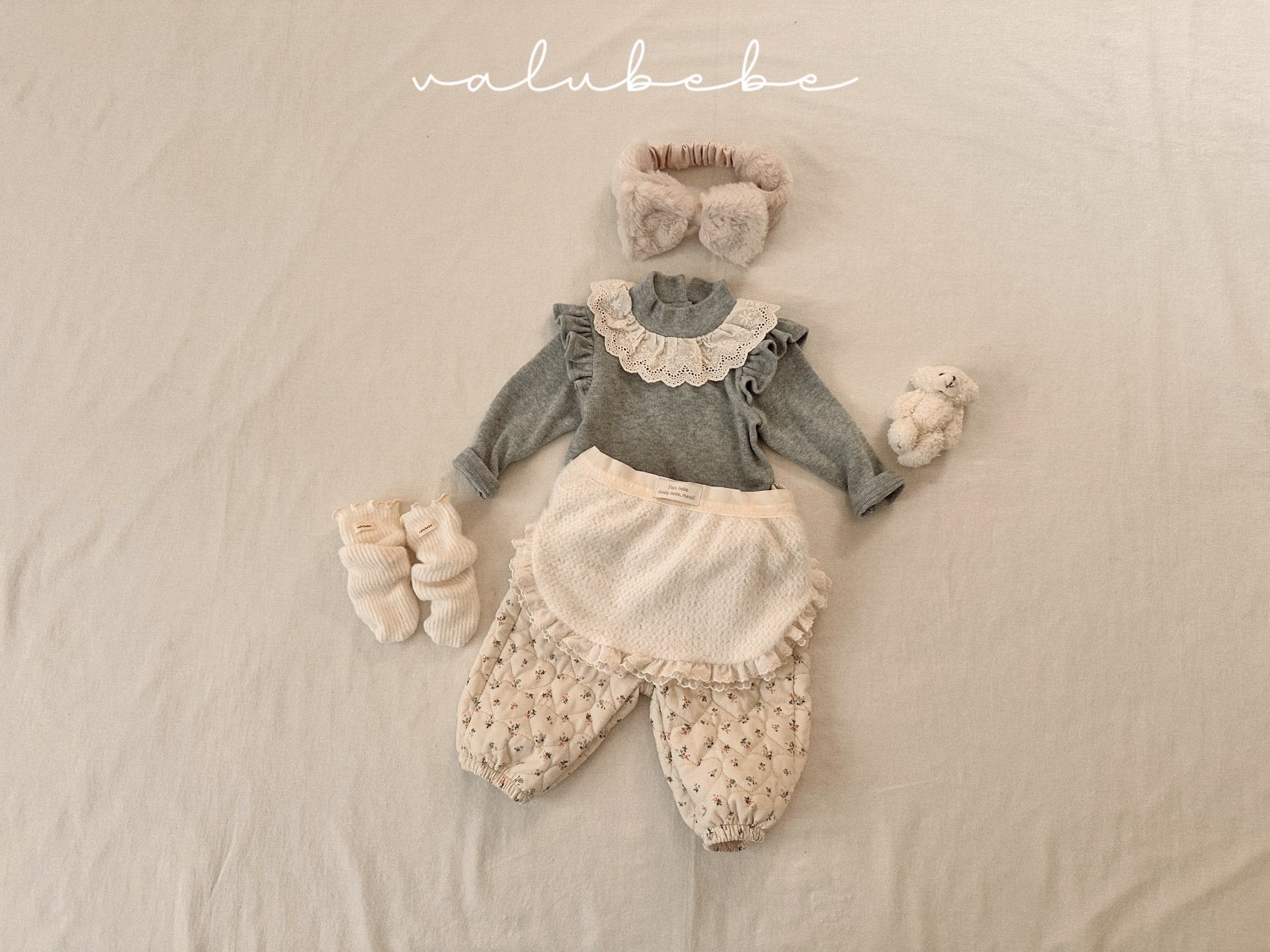 ［valubebe］From lace quilting pants (baby)