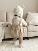 ［mimi market］Corduroy suspender bloomer