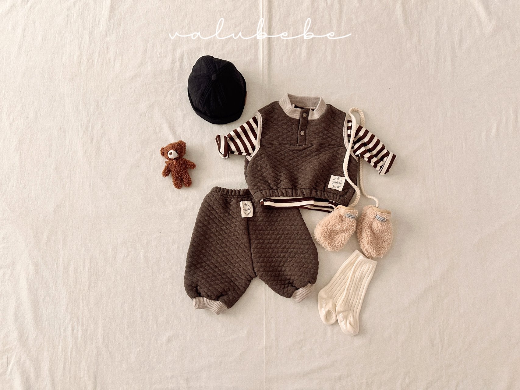 ［valubebe］Totoro quilting pants (baby & kids)