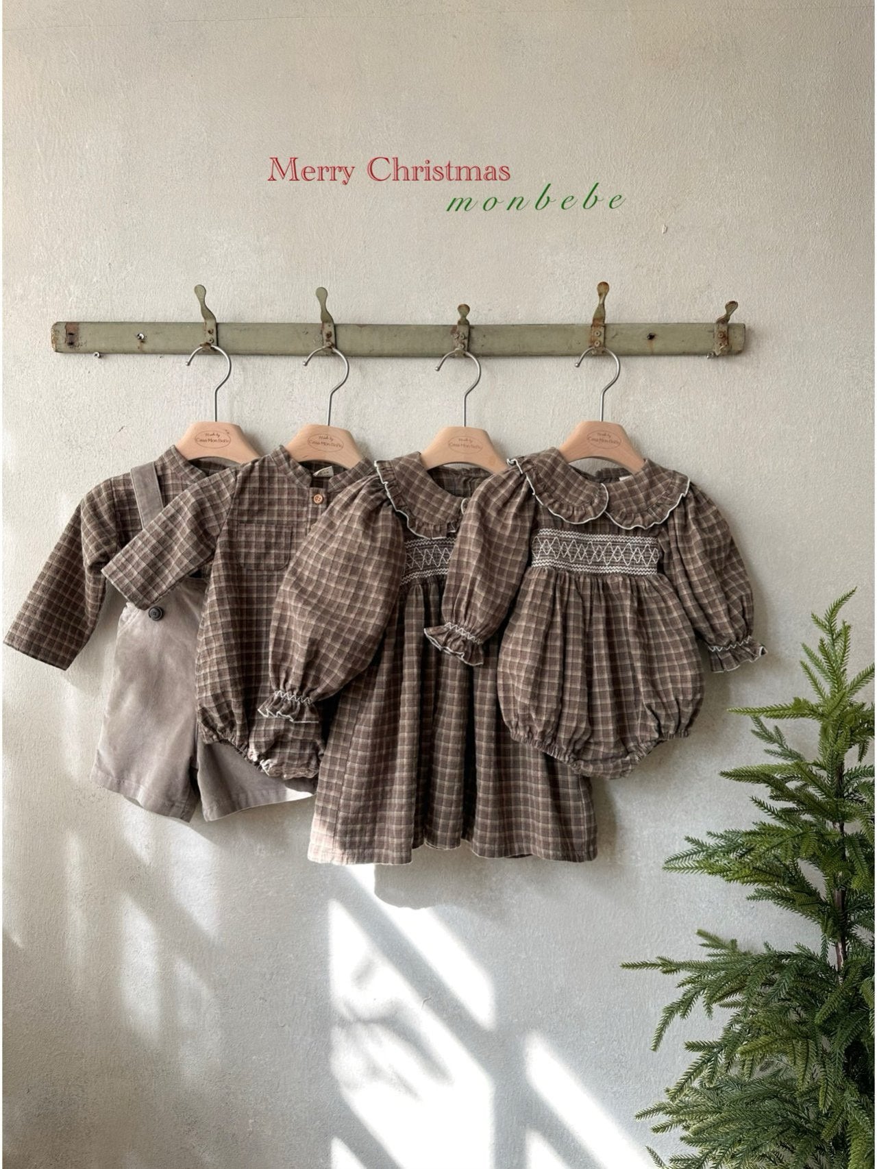 ［monbebe］Merry zimmer rompers