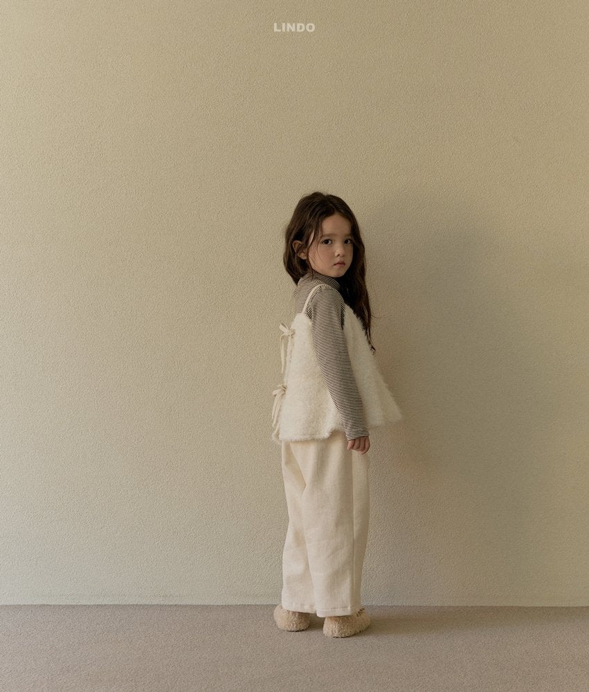 ［LINDO］Honey fur bustier