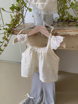 ［bebe holic］Leaf wing blouse