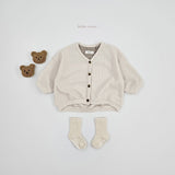 ［bebenine］Coco Waffle Cardigan