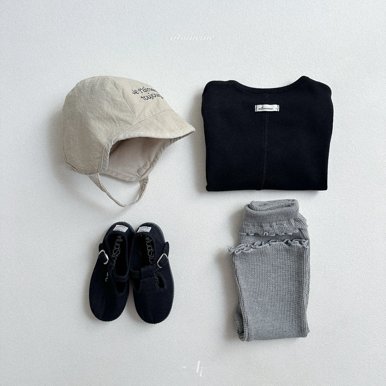 [atomeme] Lai stitched cap