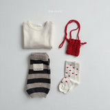 [minirobe] Heart socks 3 piece set