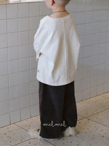 [melmel] Corduroy Wide Pants