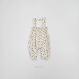 ［bebenine］Flower Overall Pants