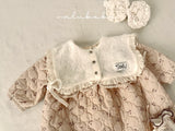 ［valubebe］Lace quilting one-piece (baby)