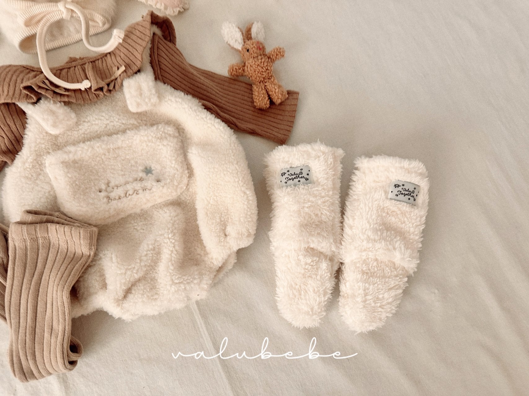 ［valubebe］Cou boa suspender suit (baby)