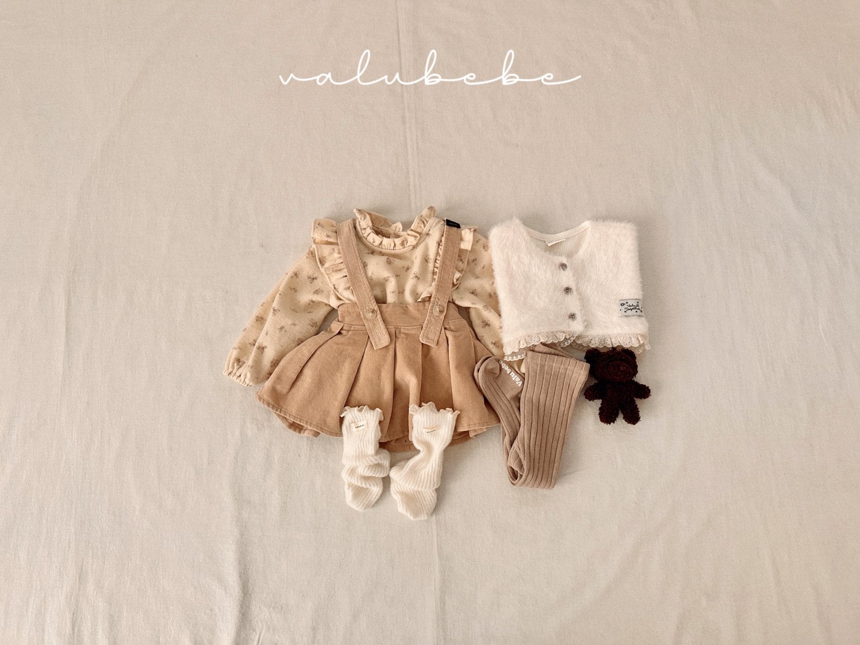 ［valubebe］Flower wing blouse (baby)