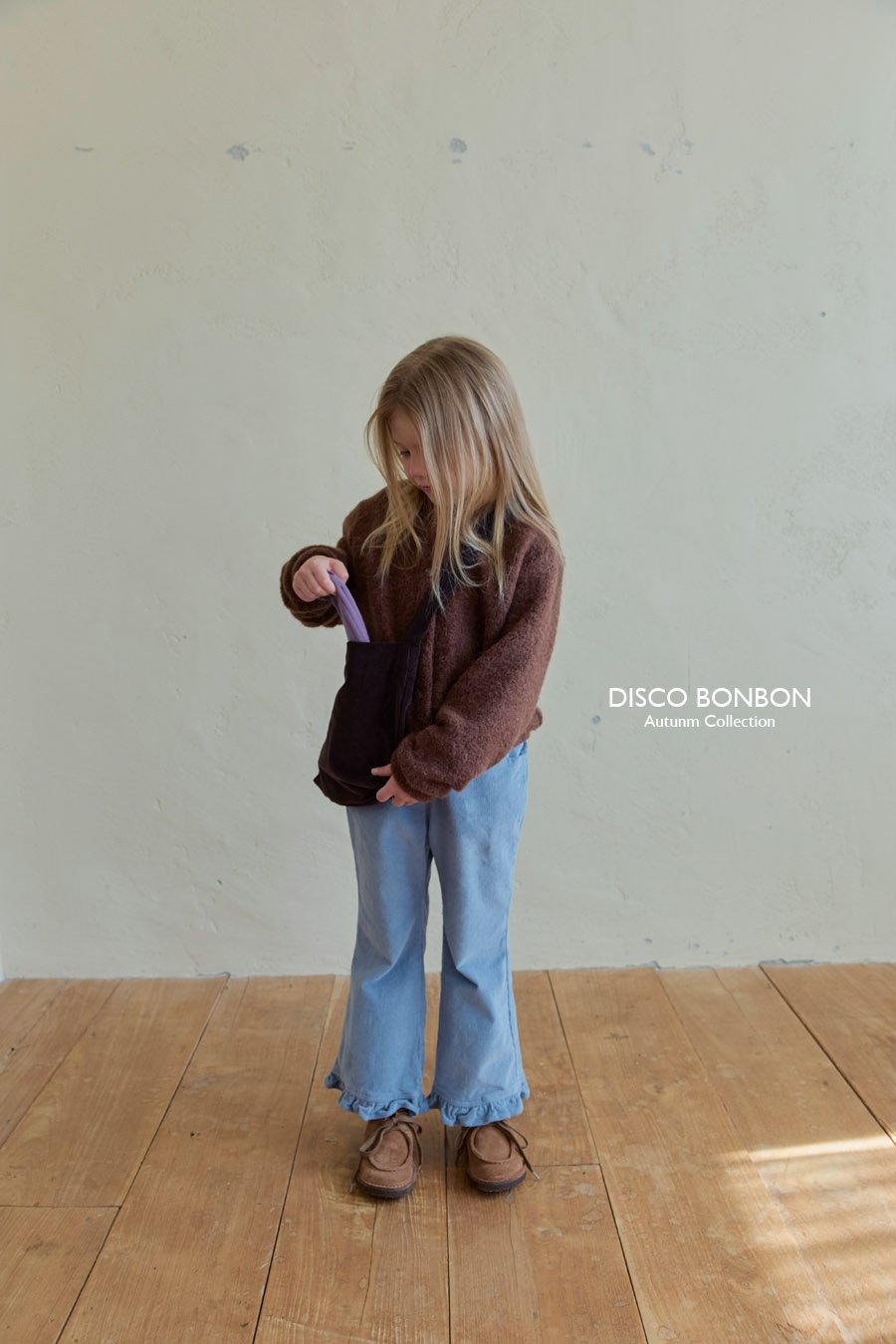［DISCO BONBON］Verni corduroy flare pants