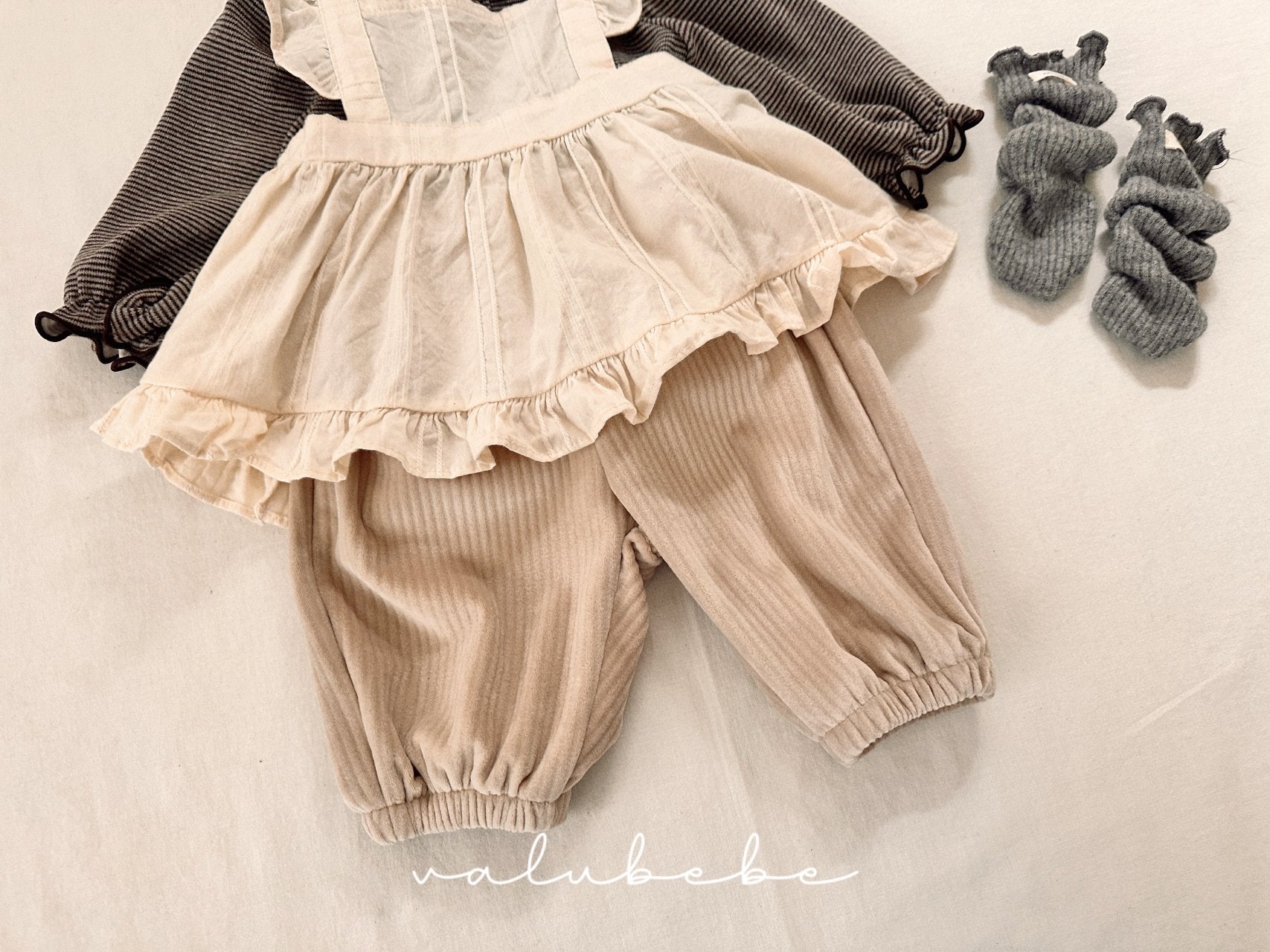 ［valubebe］Winter embossing pants (baby & kids)