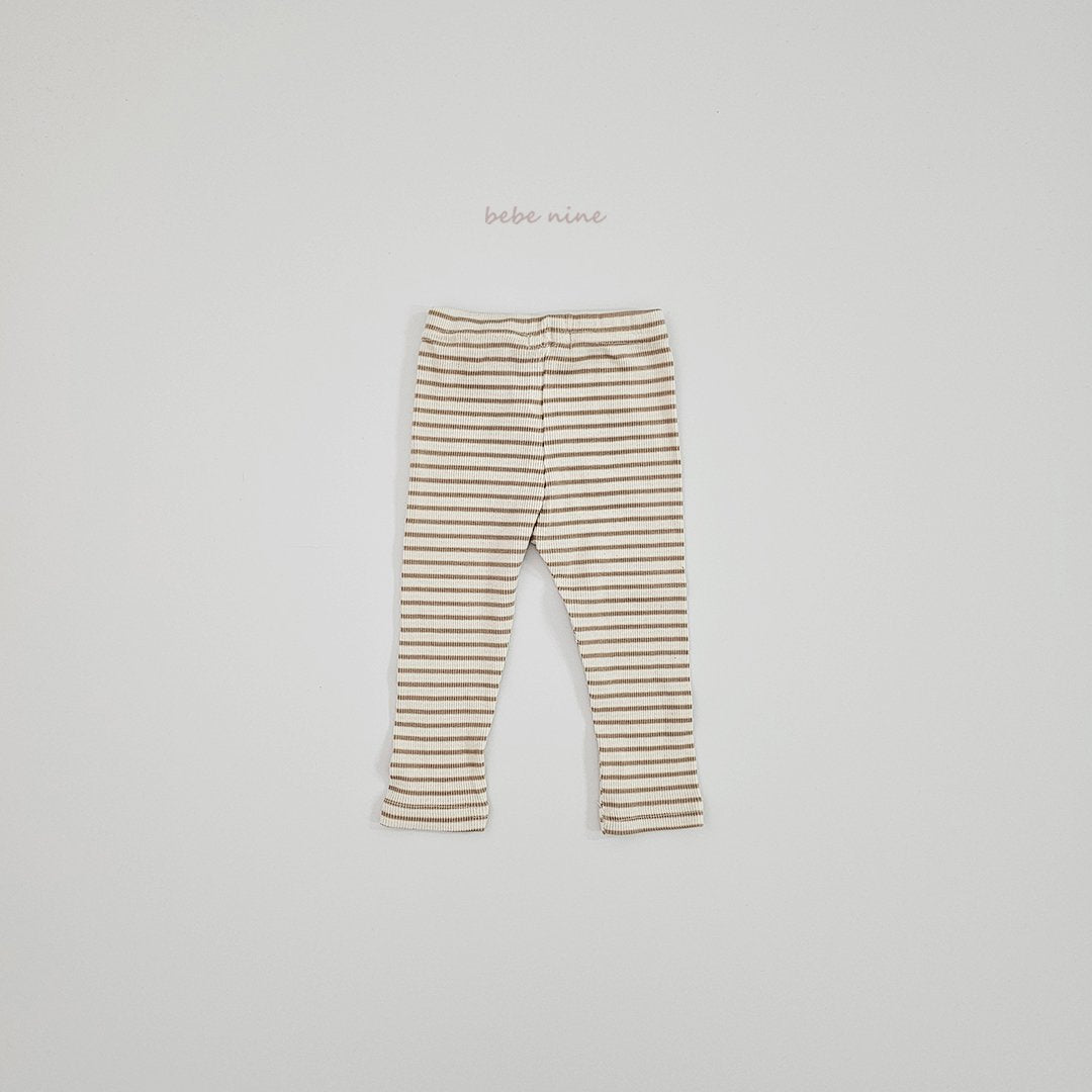 ［bebenine］Nine Stripes Leggings