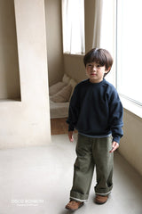 ［DISCO BONBON］Roll cotton pants