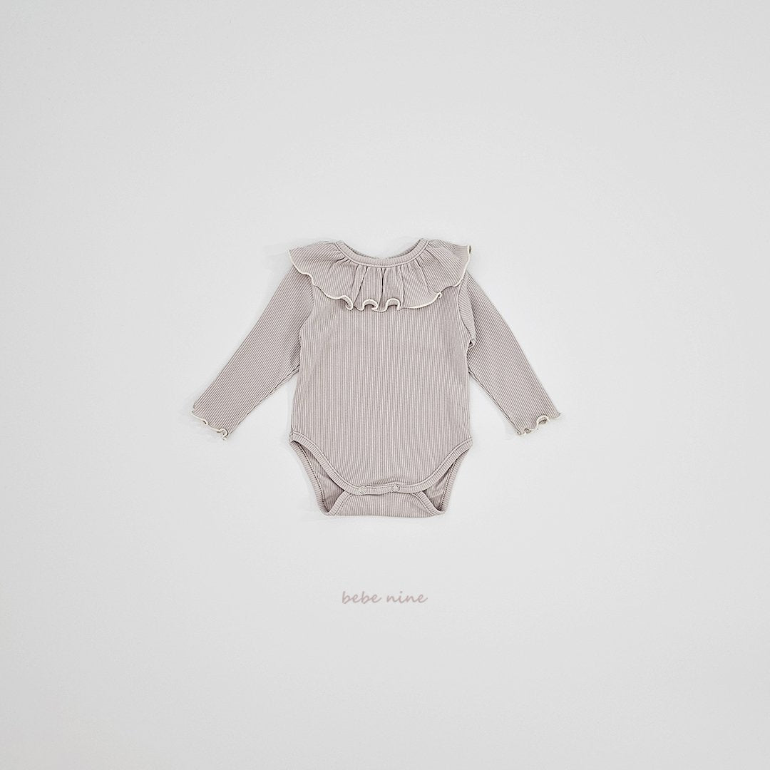 ［bebenine］Shirring Ribbed Suit