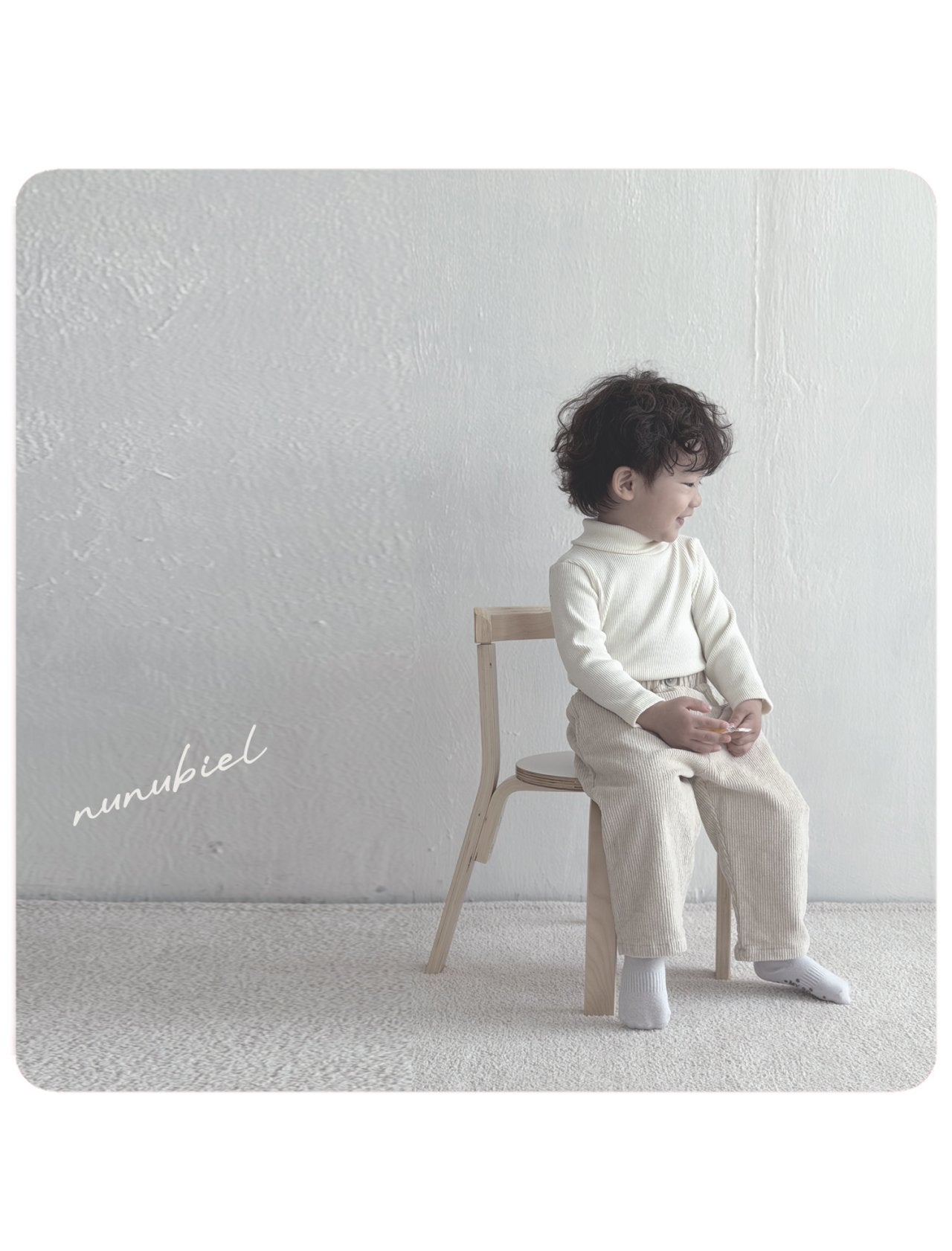 ［nunubiel］Double turtleneck