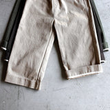 ［DISCO BONBON］Roll cotton pants