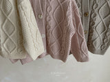 ［HIBYEBEBE］2 way knit cardigan