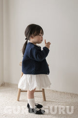 ［guru guru］Flower cardigan (baby & kids)
