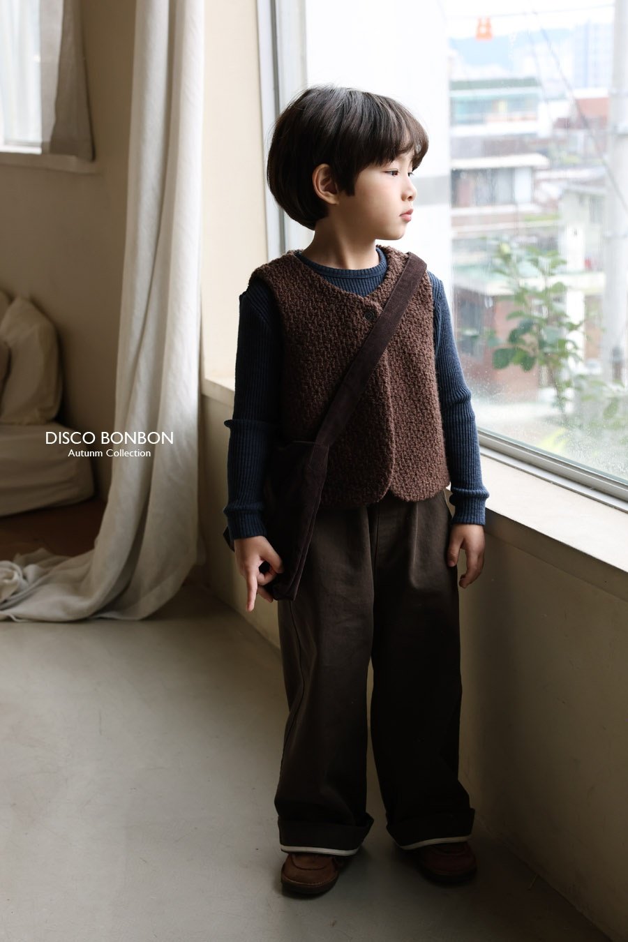 ［DISCO BONBON］Miu wool vest
