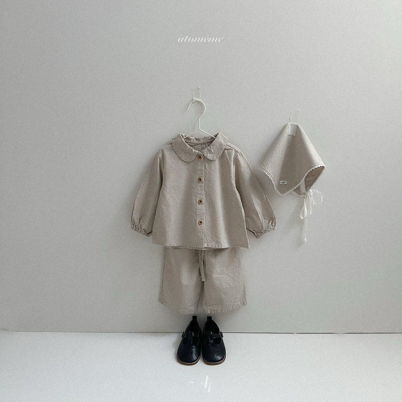 [atomeme] Ini check pattern blouse