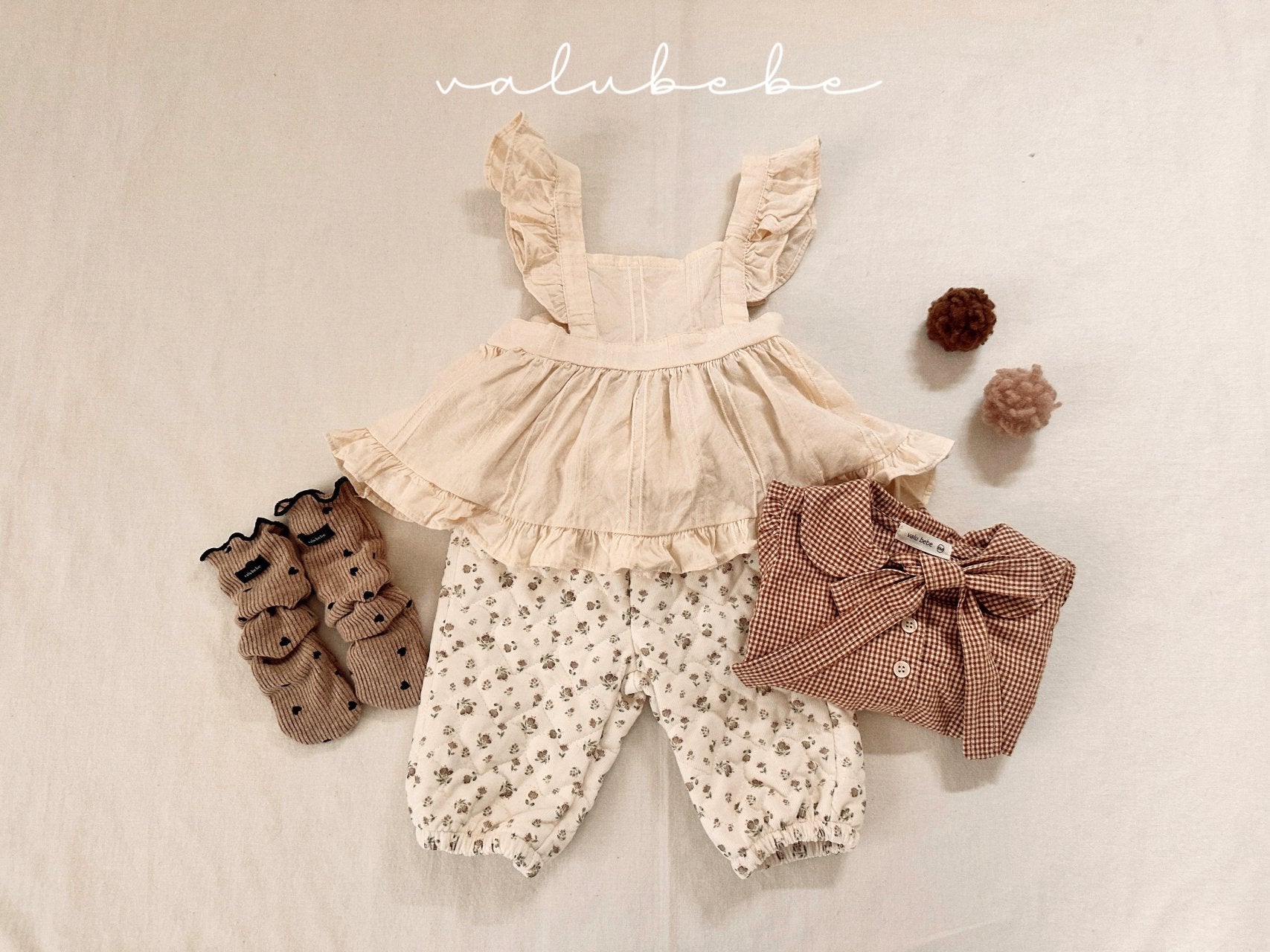 ［valubebe］From lace quilting pants (baby)