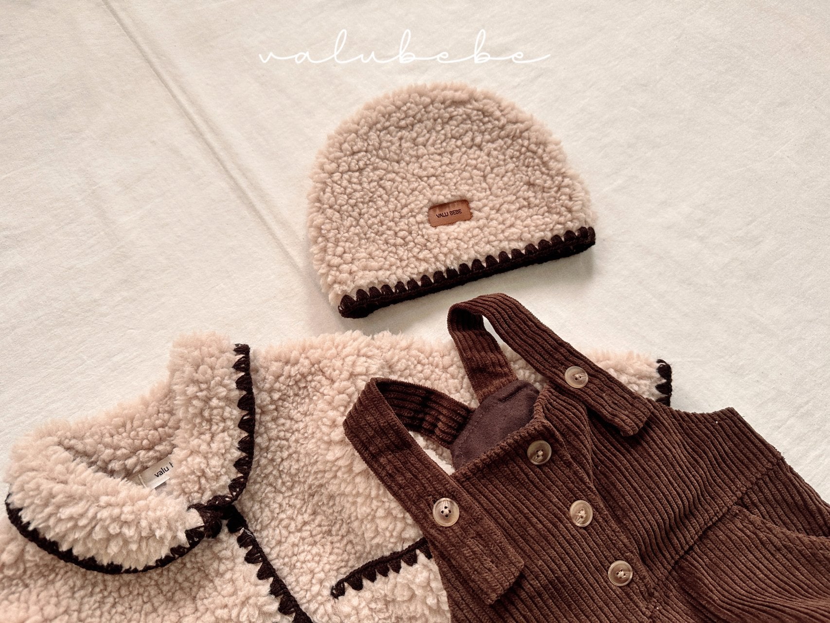 ［valubebe］Mellow boa beanie (baby)