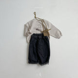 [atomeme] Jump dart denim pants