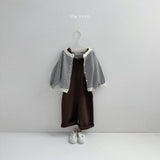 [minirobe] Curly suspenders jumpsuit